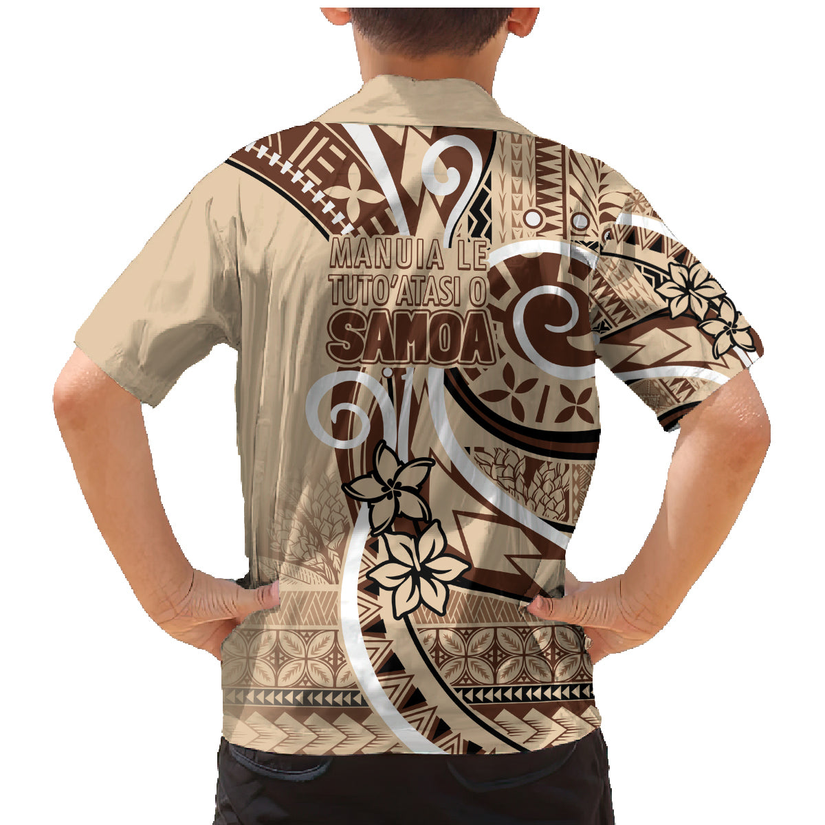 Samoa Siapo Classic Motif Family Matching Mermaid Dress and Hawaiian Shirt Manuia le tuto’atasi o Samoa Independence