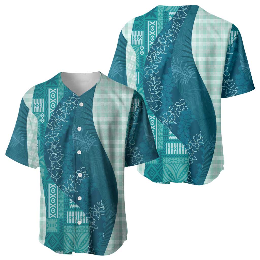 Polynesian Tribal Pattern Patchwork Picturesque Baseball Jersey Oceanic LT7 - Polynesian Pride