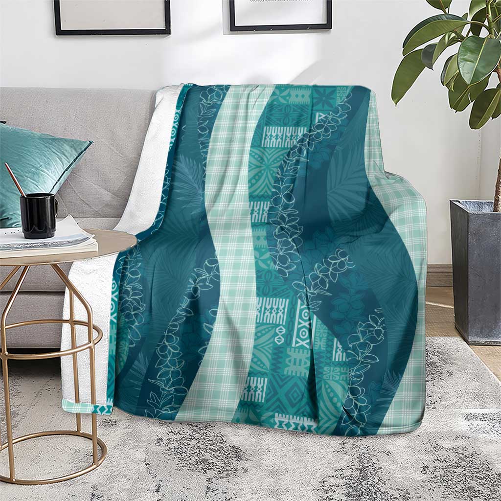 Polynesian Tribal Pattern Patchwork Picturesque Blanket Oceanic LT7 - Polynesian Pride