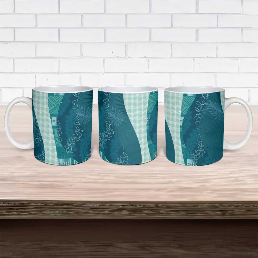 Polynesian Tribal Pattern Patchwork Picturesque Ceramic Mug Oceanic LT7 - Polynesian Pride
