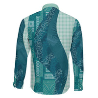 Polynesian Tribal Pattern Patchwork Picturesque Family Matching Puletasi and Hawaiian Shirt Oceanic LT7 - Polynesian Pride
