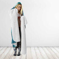 Polynesian Tribal Pattern Patchwork Picturesque Hooded Blanket Oceanic LT7 - Polynesian Pride