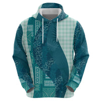 Polynesian Tribal Pattern Patchwork Picturesque Hoodie Oceanic LT7 - Polynesian Pride