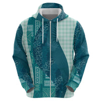 Polynesian Tribal Pattern Patchwork Picturesque Hoodie Oceanic LT7 - Polynesian Pride