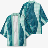 Polynesian Tribal Pattern Patchwork Picturesque Kimono Oceanic LT7 - Polynesian Pride