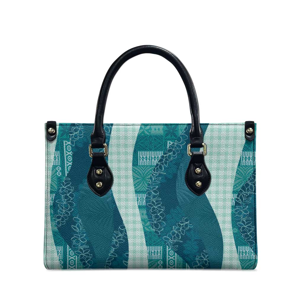 Polynesian Tribal Pattern Patchwork Picturesque Leather Bag Oceanic LT7 - Polynesian Pride