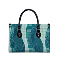 Polynesian Tribal Pattern Patchwork Picturesque Leather Bag Oceanic LT7 - Polynesian Pride