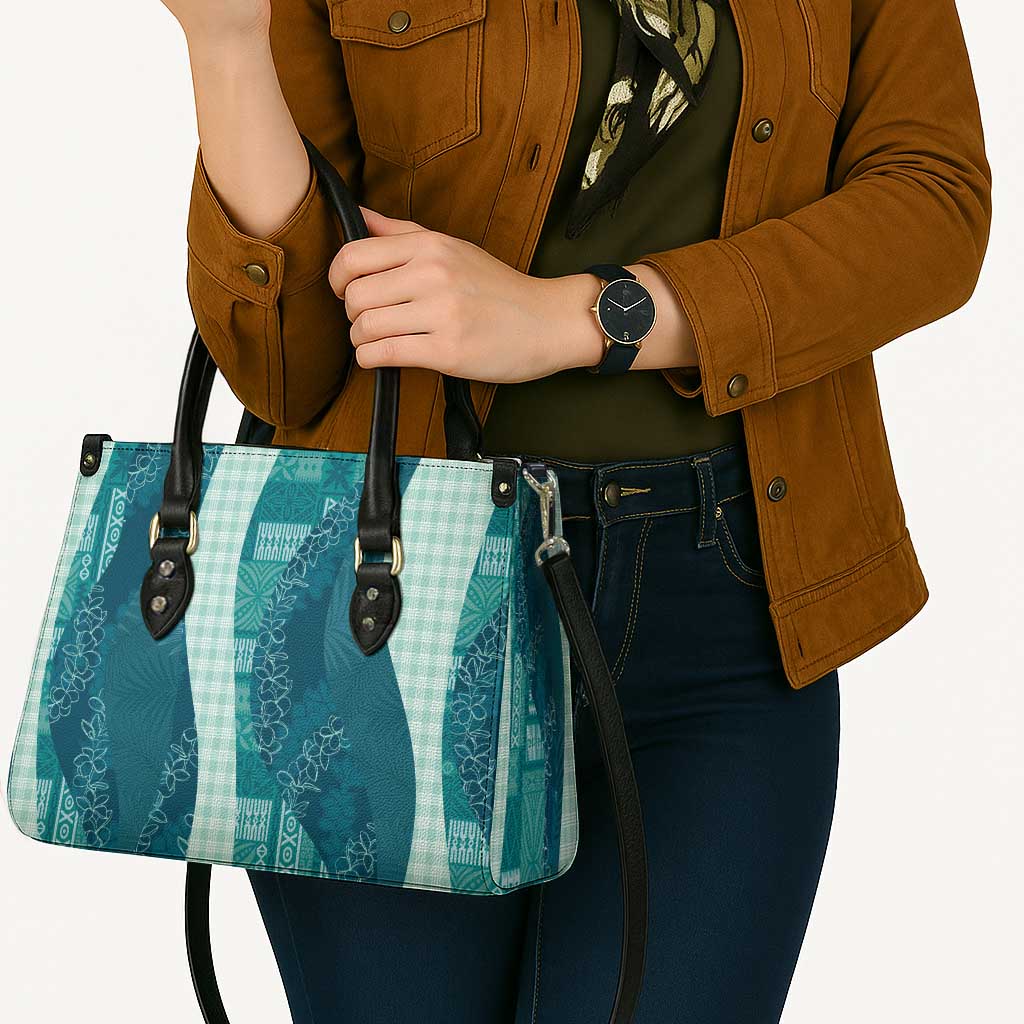 Polynesian Tribal Pattern Patchwork Picturesque Leather Bag Oceanic LT7 - Polynesian Pride