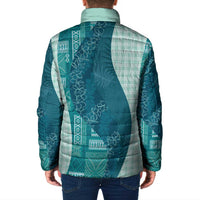 Polynesian Tribal Pattern Patchwork Picturesque Padded Jacket Oceanic LT7 - Polynesian Pride