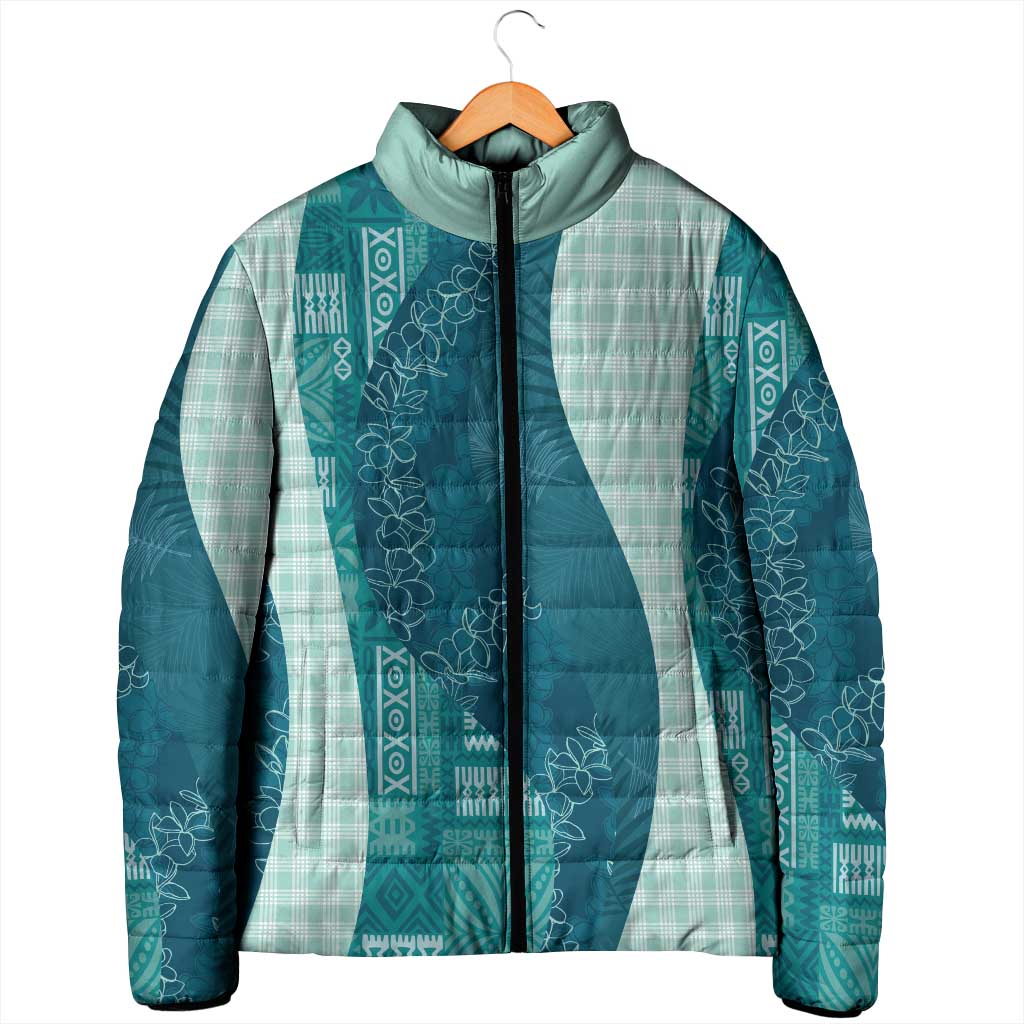 Polynesian Tribal Pattern Patchwork Picturesque Padded Jacket Oceanic LT7 - Polynesian Pride