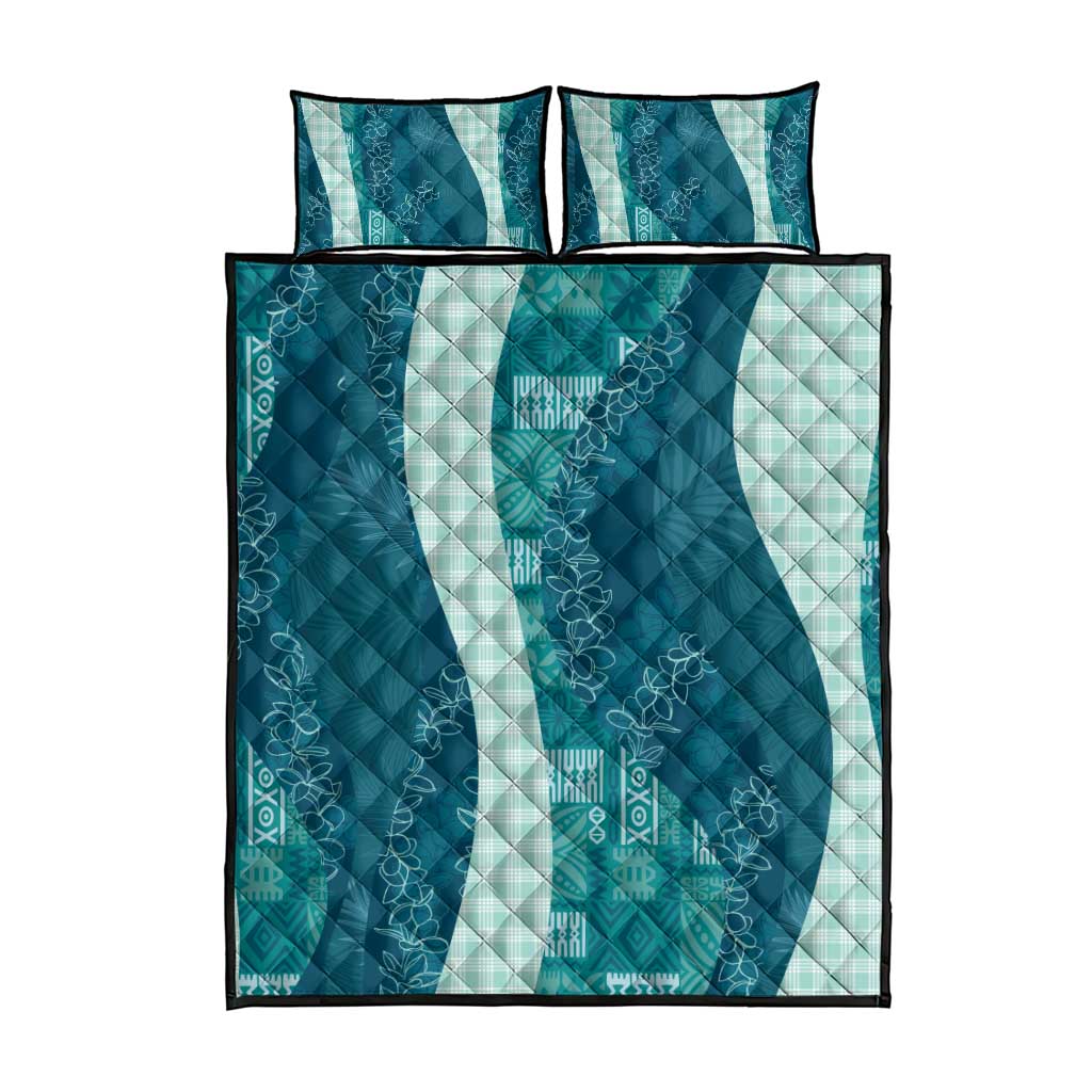 Polynesian Tribal Pattern Patchwork Picturesque Quilt Bed Set Oceanic LT7 - Polynesian Pride