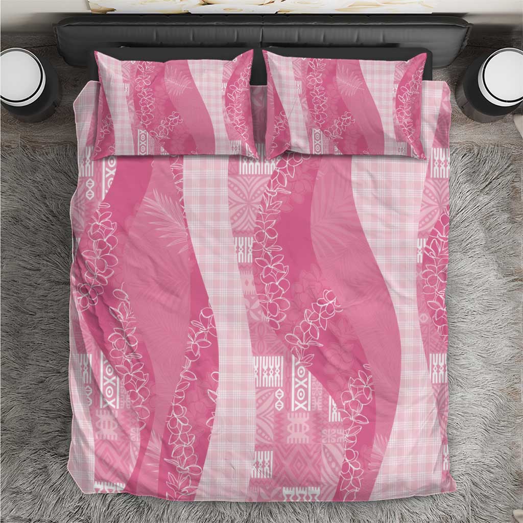 Polynesian Tribal Pattern Patchwork Picturesque Bedding Set Rose Pink LT7 Rose Pink - Polynesian Pride