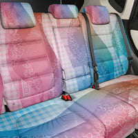 Polynesian Tribal Pattern Patchwork Picturesque Back Car Seat Cover Holographic LT7 - Polynesian Pride