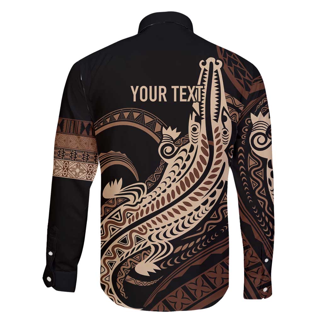 Personalized Solomon Islands Crocodile Family Matching Off Shoulder Short Dress and Hawaiian Shirt Hapi Isles - Independence Anniversary