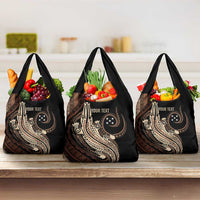 Personalized Solomon Islands Crocodile Grocery Bag Hapi Isles - Independence Anniversary