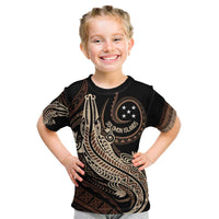 Personalized Solomon Islands Crocodile Kid T Shirt Hapi Isles - Independence Anniversary
