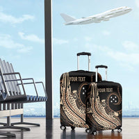 Personalized Solomon Islands Crocodile Luggage Cover Hapi Isles - Independence Anniversary