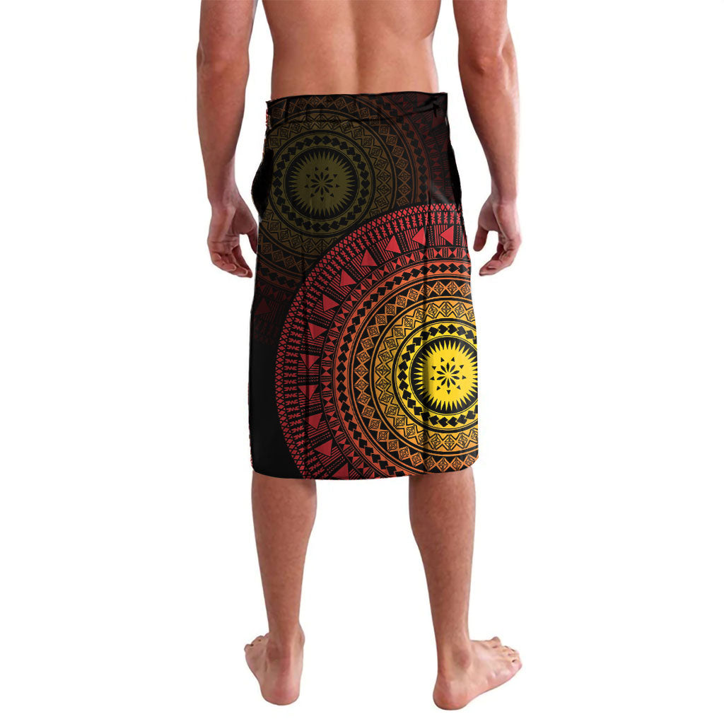 Papua New Guinea Independence Personalized Lavalava Tapa Circle