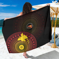 Papua New Guinea Independence Sarong Tapa Circle