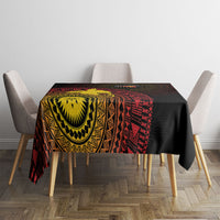 Papua New Guinea Independence Tablecloth Tapa Circle