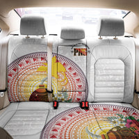 Hapi De Bilong Indipendens Papua New Guinea Back Car Seat Cover PNG Lime Pot LT7 - Polynesian Pride