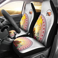 Hapi De Bilong Indipendens Papua New Guinea Car Seat Cover PNG Lime Pot LT7 - Polynesian Pride