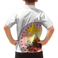 Hapi De Bilong Indipendens Papua New Guinea Hawaiian Shirt PNG Lime Pot