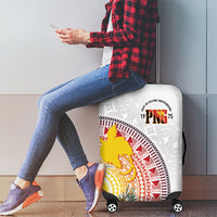 Hapi De Bilong Indipendens Papua New Guinea Luggage Cover PNG Lime Pot LT7 - Polynesian Pride