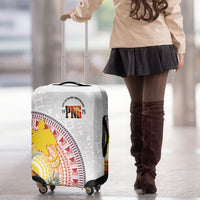 Hapi De Bilong Indipendens Papua New Guinea Luggage Cover PNG Lime Pot LT7 - Polynesian Pride
