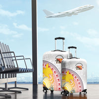 Hapi De Bilong Indipendens Papua New Guinea Luggage Cover PNG Lime Pot LT7 - Polynesian Pride