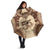 Bula Fiji Day 55th Anniversary Masi Tapa Umbrella Emerald Jubilee - Beige - Polynesian Pride