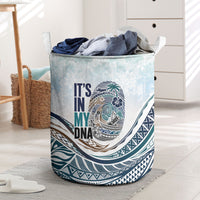 Pasifika It's In My DNA Laundry Basket Islands Pride LT7 White - Polynesian Pride