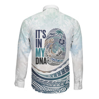 Pasifika It's In My DNA Long Sleeve Button Shirt Islands Pride LT7 - Polynesian Pride