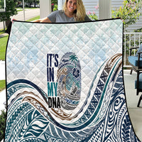 Pasifika It's In My DNA Quilt Islands Pride LT7 White - Polynesian Pride
