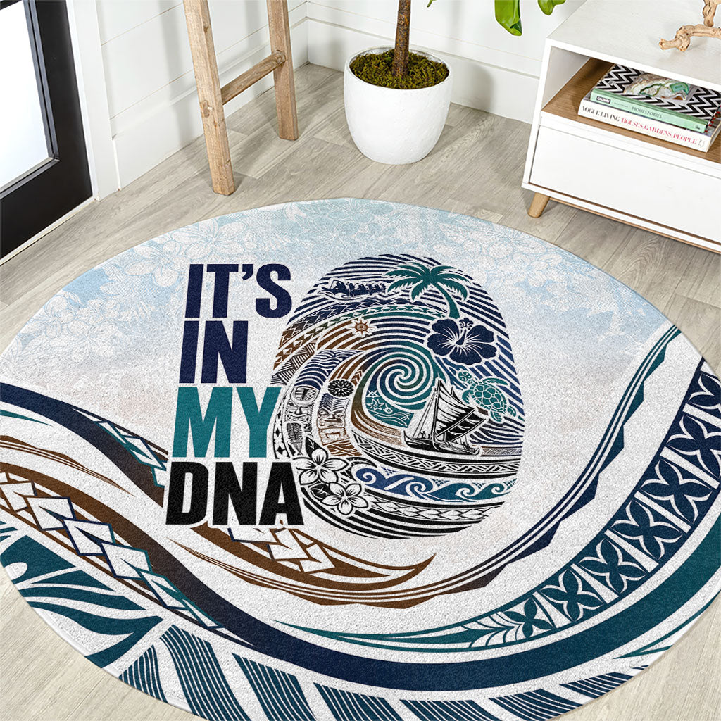 Pasifika It's In My DNA Round Carpet Islands Pride