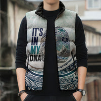 Pasifika It's In My DNA Sleeveless Puffer Jacket Islands Pride LT7 - Polynesian Pride