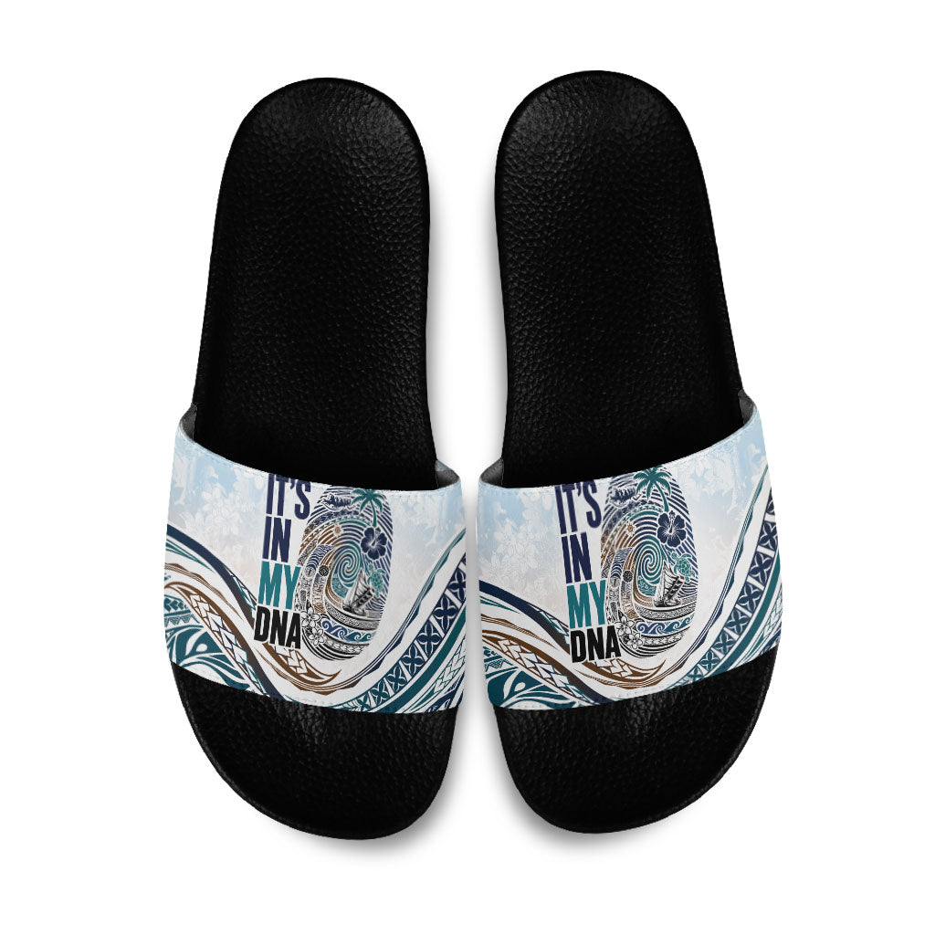 Pasifika It's In My DNA Slide Sandals Islands Pride