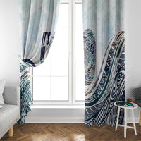 Pasifika It's In My DNA Window Curtain Islands Pride LT7 - Polynesian Pride