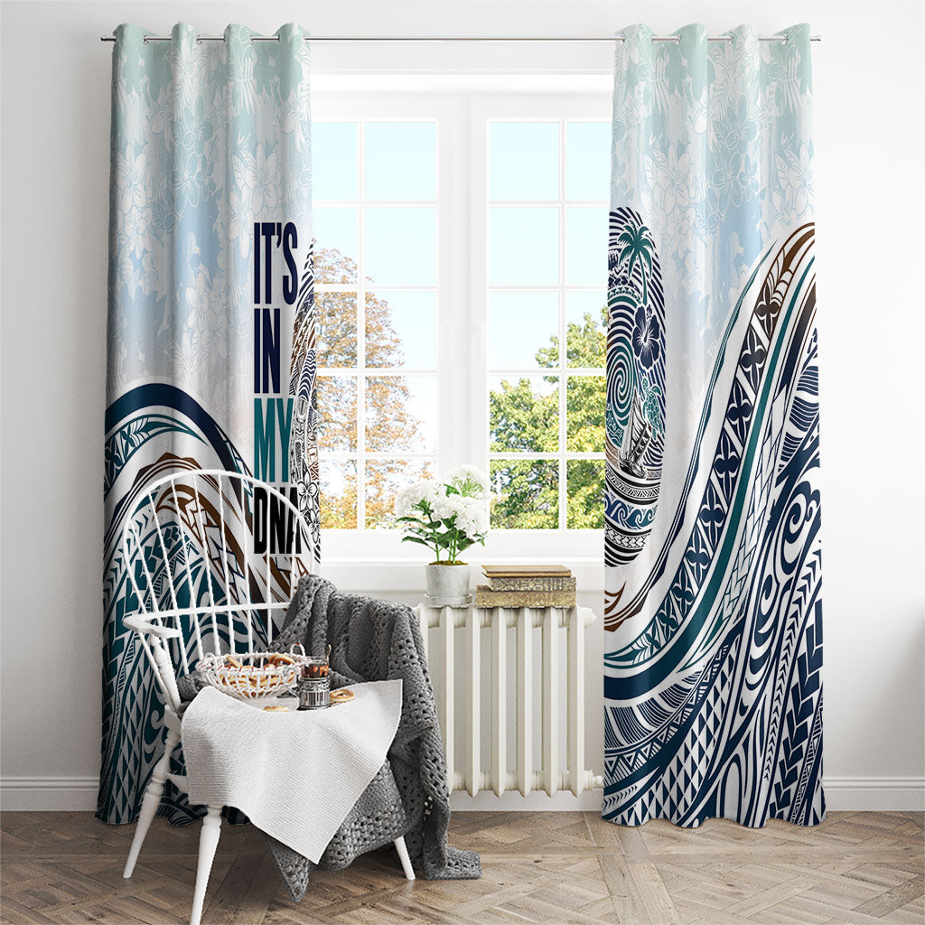 Pasifika It's In My DNA Window Curtain Islands Pride LT7 - Polynesian Pride