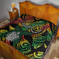 Vanuatu Indipendens Dei Quilt Mix Traditional Sand Drawing LT7 - Polynesian Pride
