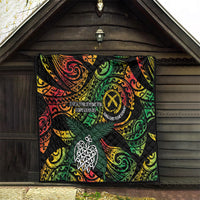 Vanuatu Indipendens Dei Quilt Mix Traditional Sand Drawing LT7 - Polynesian Pride
