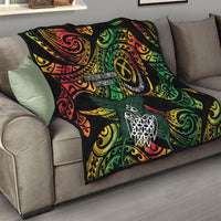 Vanuatu Indipendens Dei Quilt Mix Traditional Sand Drawing LT7 - Polynesian Pride