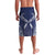Personalized Talofa Samoa Lavalava Ulafala With Toa Nifo'oti - Blue