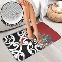 New Zealand Silver Fern Christmas Tree Bathroom Set Meri Kirihimete - Polynesian Pride