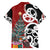 New Zealand Silver Fern Christmas Tree Family Matching Off The Shoulder Long Sleeve Dress and Hawaiian Shirt Meri Kirihimete - Polynesian Pride