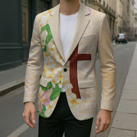 Samoa AIGA Floral Theme Blazer Always In God's Arms