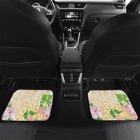 Samoa AIGA Floral Theme Car Mats Always In God's Arms