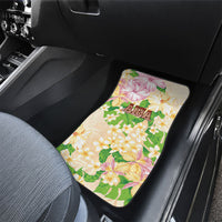 Samoa AIGA Floral Theme Car Mats Always In God's Arms