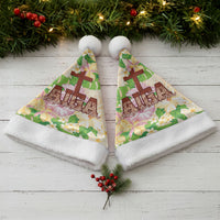 Samoa AIGA Floral Theme Christmas Santa Hat Always In God's Arms