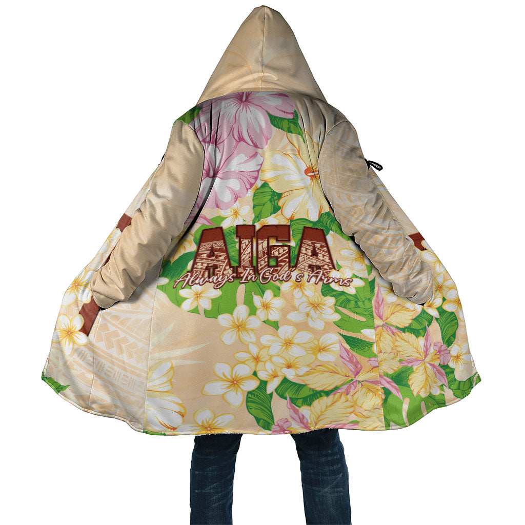 Samoa AIGA Floral Theme Cloak Always In God's Arms